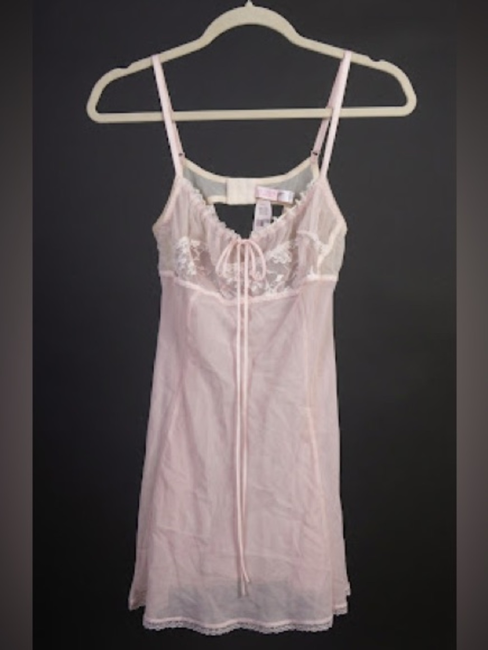 NWT Victoria’s Secret 100% silk babydoll slip dress / chemise S